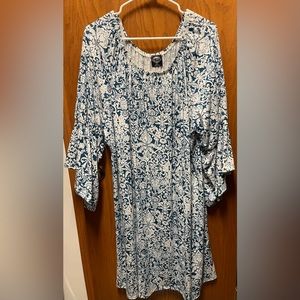 Knit 3/4 sleeve dress